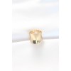 Gold Color Adjustable Curved Mirror Ring - TJ-BYK3115