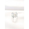 Star Model Silver Color Adjustable Ring - TJ-BYK3143