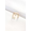 Gold-Tone Adjustable Ring with C Letter - TJ-BYK3150