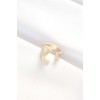 Gold-Tone Adjustable Ring with Z Letter - TJ-BYK3153
