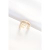 Gold-Tone Adjustable Ring with F Letter - TJ-BYK3154