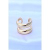 Gold Color Adjustable Band Ring - TJ-BYK3172