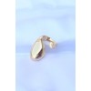 Gold-Tone Adjustable Wide Band Ring - TJ-BYK3178