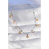 316L Stainless Steel Colored Minimal Butterfly Model Necklace - TJ-BKO8749