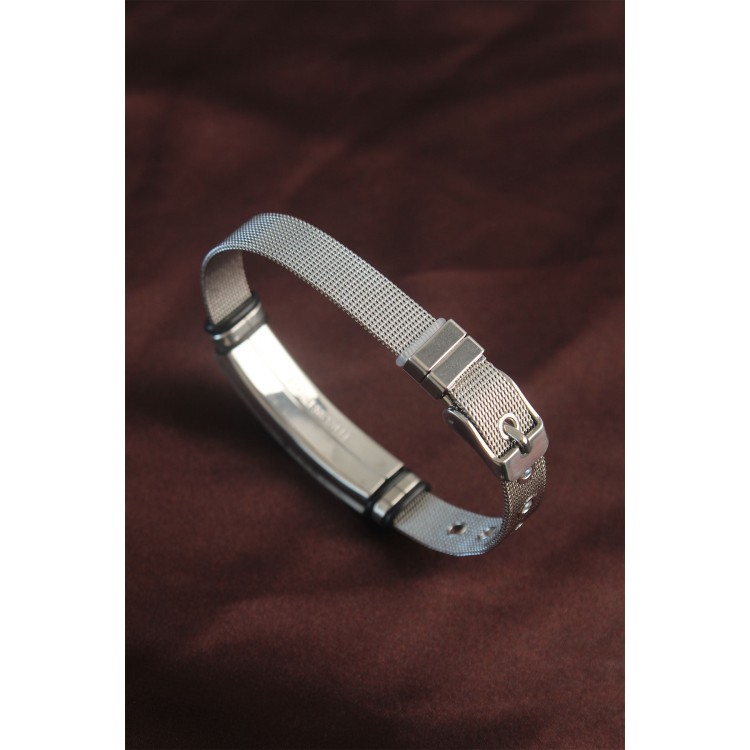 316L Steel Black Ancient Egyptian Eagle Adjustable Woven Cord Bracelet - TJ-EB3661