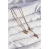 316L Çelik Gold Renk Kalp Model Love Kolye - TJ-BKO8931 316L Çelik Gold Renk Kalp Model Love Kolye - TJ-BKO8931