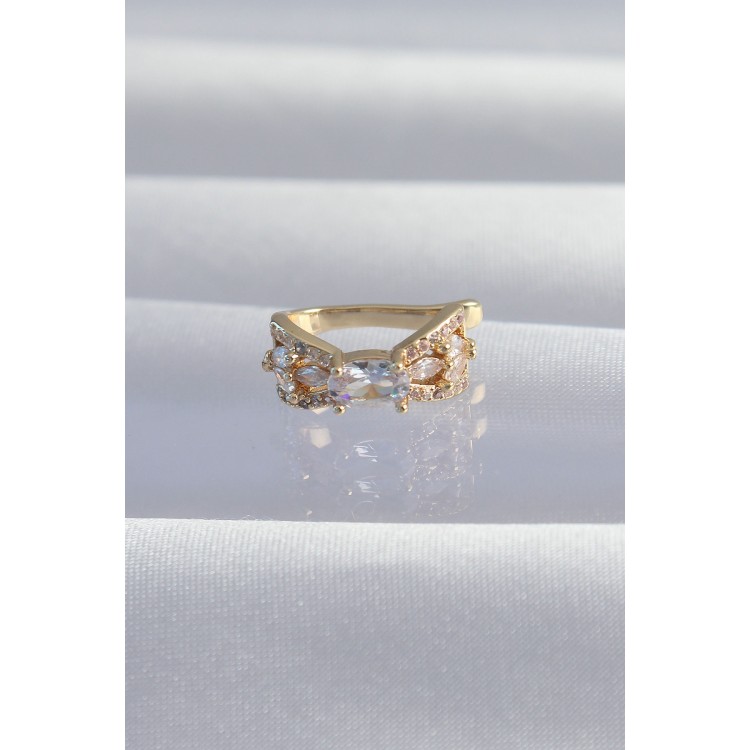 Pirinç Gold Renk Zirkon Taş Kaplama Earcuff Küpe - TJ-BKP9337 Pirinç Gold Renk Zirkon Taş Kaplama Earcuff Küpe - TJ-BKP9337