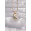 316L Çelik Gold Renk Beyaz Mineli Kız Figür Tarot Kolye - TJ-BKO9027 316L Çelik Gold Renk Beyaz Mineli Kız Figür Tarot Kolye - TJ-BKO9027