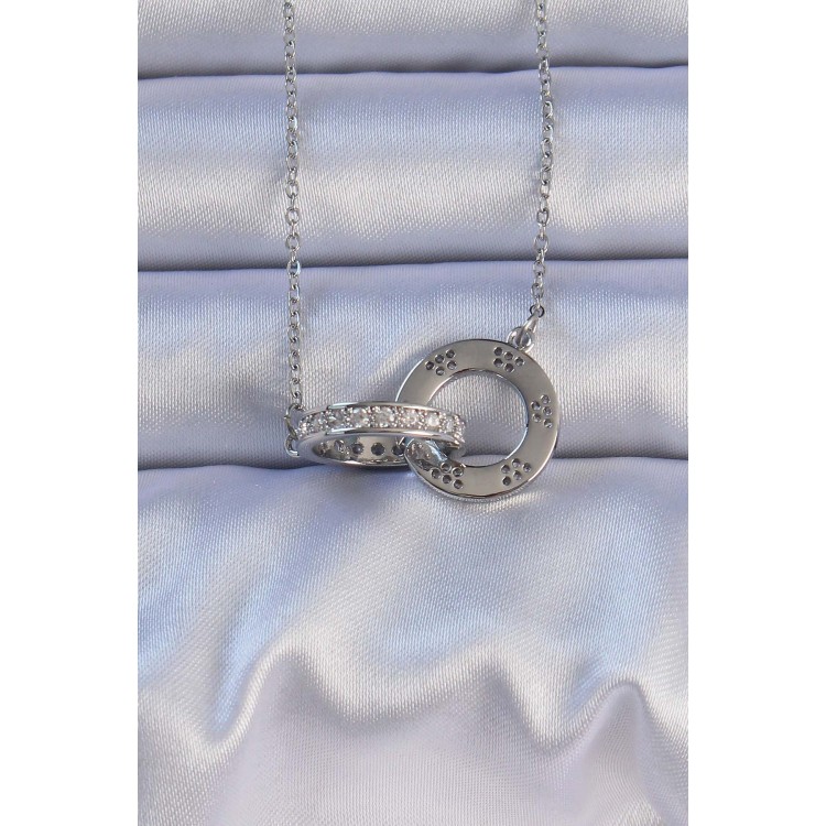 316L Çelik Gümüş Renk Zirkon Taşlı Cartier Kolye - TJ-BKO9200 316L Çelik Gümüş Renk Zirkon Taşlı Cartier Kolye - TJ-BKO9200