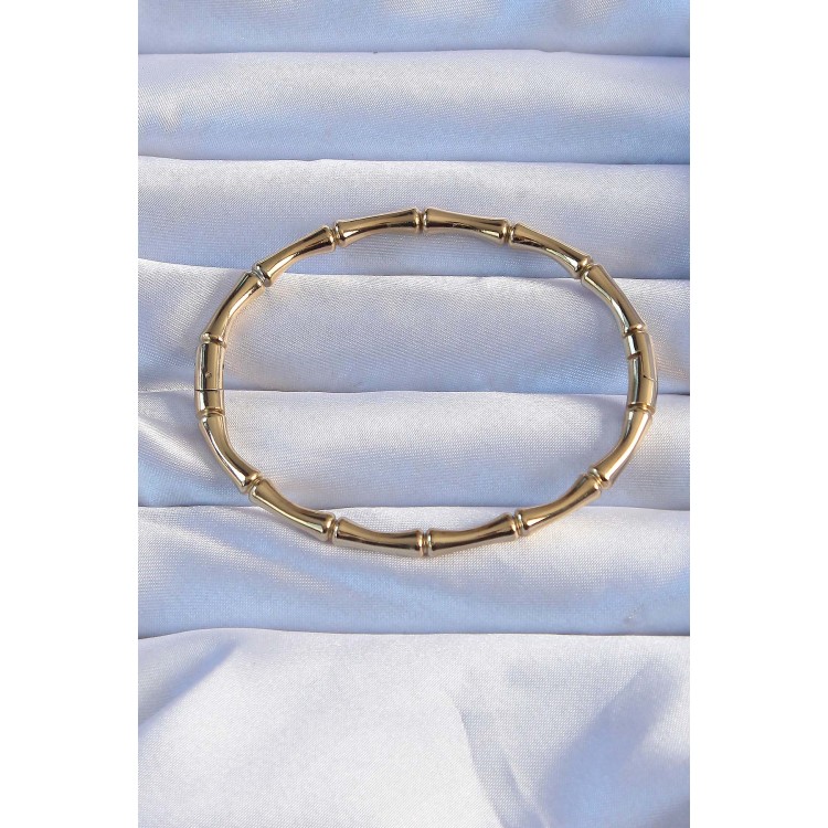 316L Çelik Altın Renk Kemik Model Bileklik - TJ-BB6392 316L Çelik Altın Renk Kemik Model Bileklik - TJ-BB6392