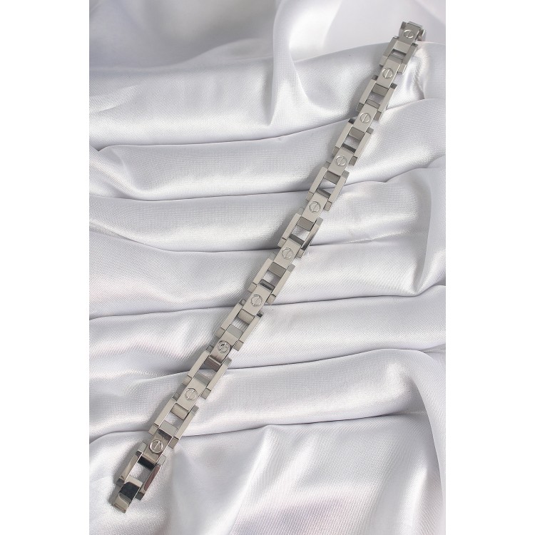 316L Steel Silver Color Unisex Bracelet - TJ-BB6498