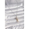 316L Stainless Steel Silver Color Chain Wrap Model Women's Necklace - TJ-BKO9764