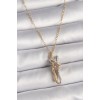 316L Steel Gold Color Chain Colorful Wrap Model Women's Necklace - TJ-BKO9765