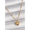 316L Çelik Gold Renk Zincir Love İşlemeli Kalp Figür Kadın Kolye - TJ-BKO9778 316L Çelik Gold Renk Zincir Love İşlemeli Kalp Figür Kadın Kolye - TJ-BKO9778