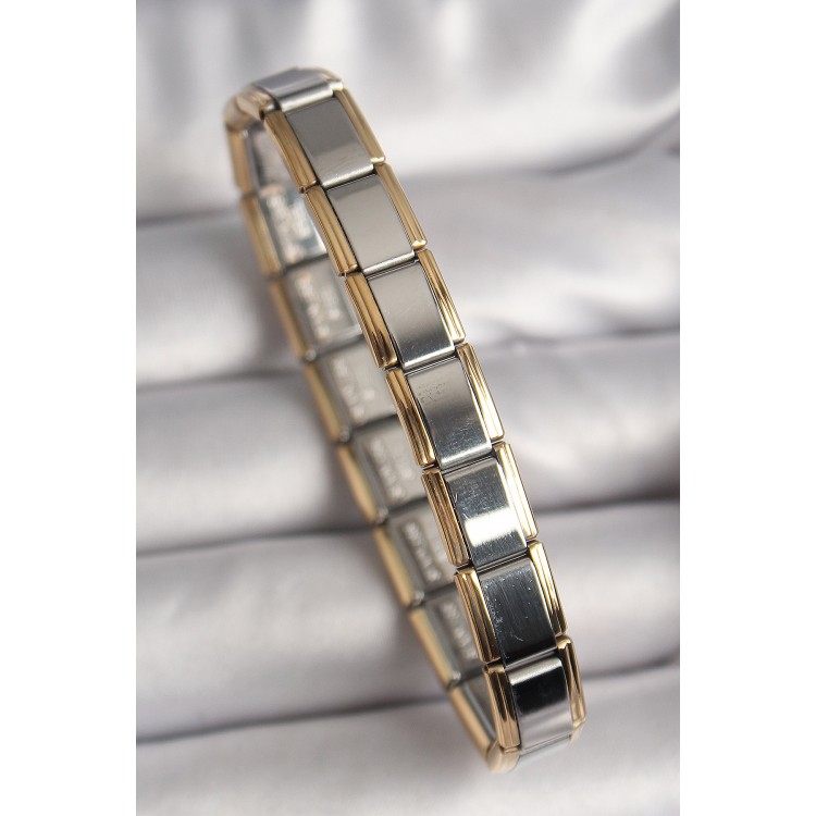 316L Steel Mixed Color Nomination Bracelet - TJ-BB6710 316L Steel Mixed Color Nomination Bracelet - TJ-BB6710