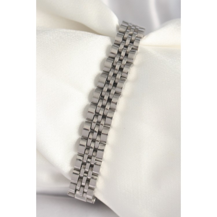 316L Çelik Gümüş Renk Zincir Model Erkek Bileklik - TJ-EB3721 316L Çelik Gümüş Renk Zincir Model Erkek Bileklik - TJ-EB3721