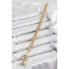 Pirinç Nazar Model Zirkon Taşlı Gold Renk VİP Seri Kadın Bileklik - TJ-BB7210