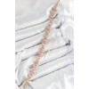 Pirinç Pembe Zirkon Taşlı Daire Baget Model Gold Renk VIP Seri Kadın Bileklik - TJ-BB7512