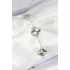 VIP Rice Clover Model Silver Color Women's Bracelet - TJ-BB7782