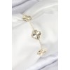 VIP Rice Clover Model Gold Color Women's Bracelet - TJ-BB7783