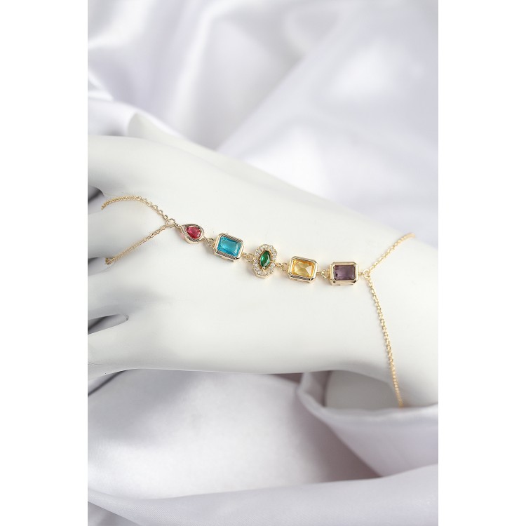 Gold-Colored Zircon Stone Model with Pearl Color - TJ-SN725 Gold-Colored Zircon Stone Model with Pearl Color - TJ-SN725