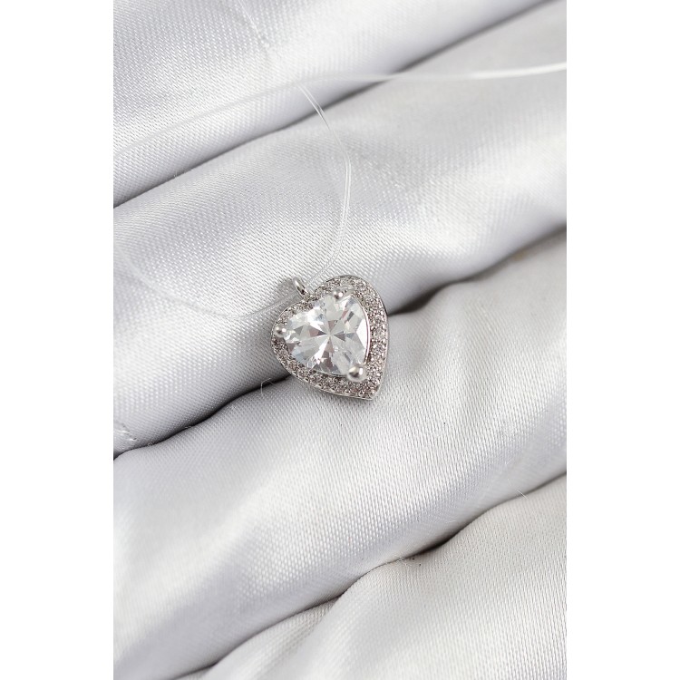 Misineli Heart Model Silver Color Ghost Necklace - TJ-BKO10503 Misineli Heart Model Silver Color Ghost Necklace - TJ-BKO10503