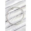 Rice Charm Topcuk Model Silver Color Women's Bracelet - TJ-BB7801