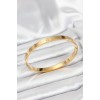 316L Steel Gold Color 65 mm Women's Cuff Bracelet - TJ-BB7912