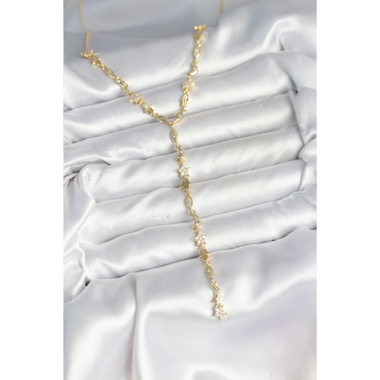 Brass Gold Women's Manifest Necklace - TJ-BKO10599