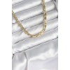 Brass Gold Color 60 cm Chain Women's Necklace - TJ-BKO10600