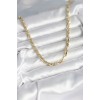 Brass Gold Color 60 cm Chain Women's Necklace - TJ-BKO10600