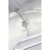 Floral Model Silver Women's Bracelet with Elevator - TJ-BB8012