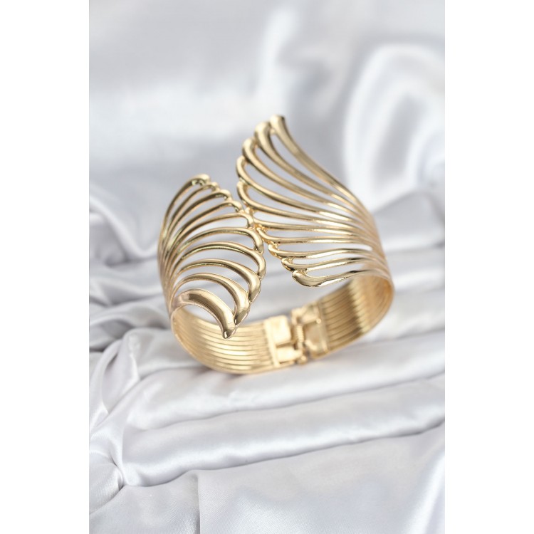 Gold-Colored Vintage Women's Bracelet - TJ-BB8066 Gold-Colored Vintage Women's Bracelet - TJ-BB8066