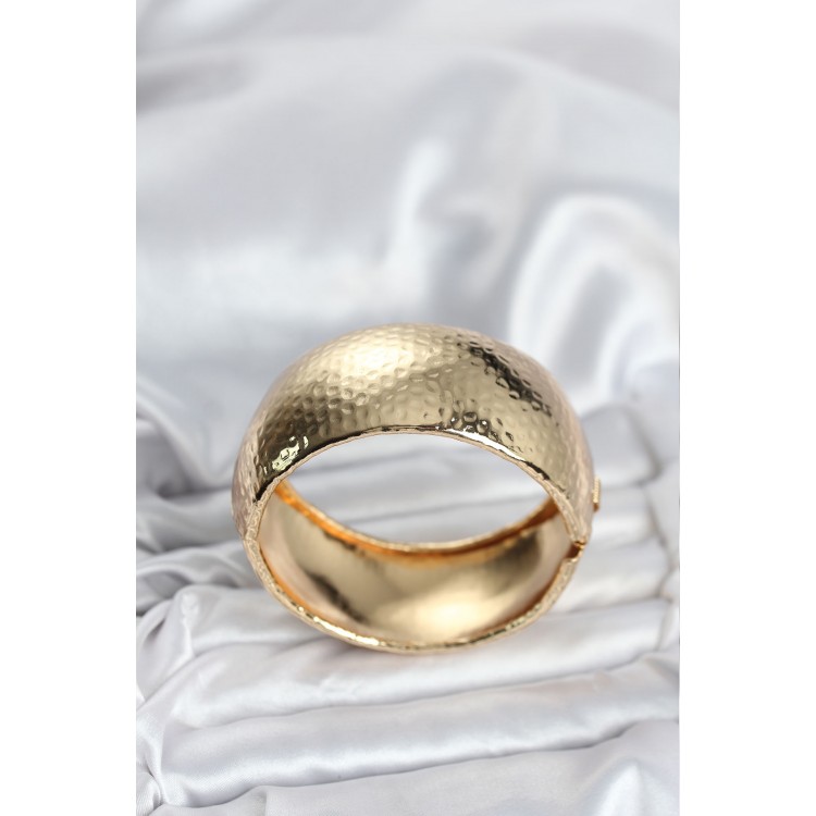 Gold-Colored Vintage Women's Bracelet with Beads - TJ-BB8067 Gold-Colored Vintage Women's Bracelet with Beads - TJ-BB8067