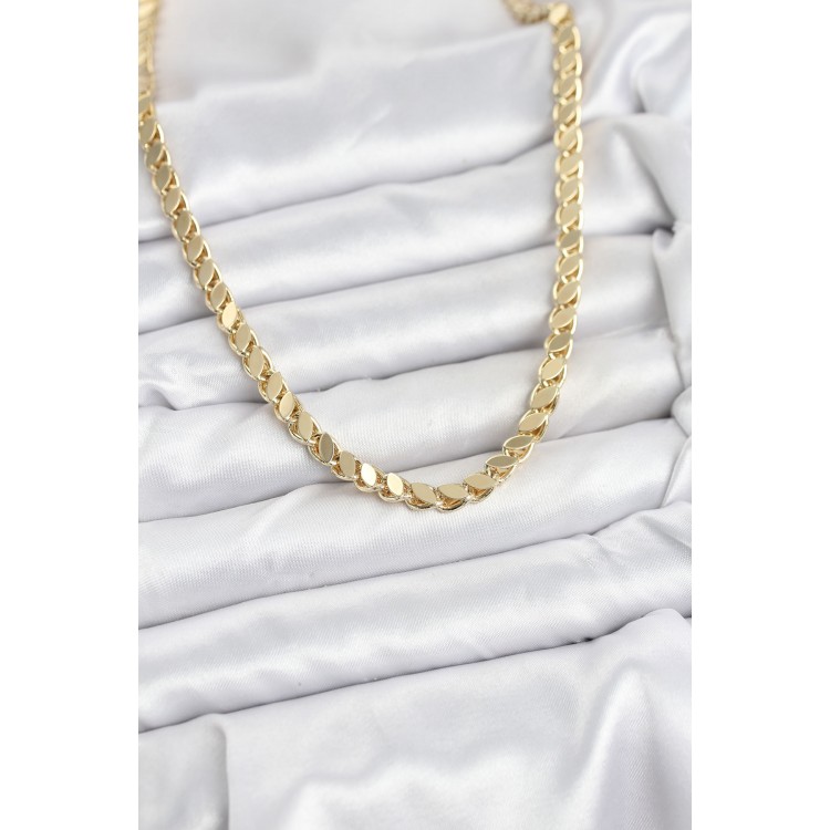 Xuping Gold-Colored Barley Necklace - TJ-BKO10628