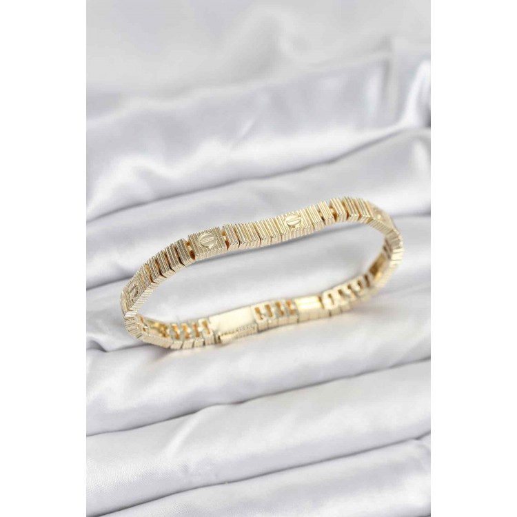 Gold Color VIP Series Bracelet - TJ-BB8078 Gold Color VIP Series Bracelet - TJ-BB8078