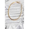 316L Steel Gold Color Chain Women's Necklace - TJ-BKO10631