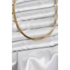 316L Steel Gold Color Chain Women's Necklace - TJ-BKO10631