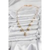 316L Stainless Steel Chain Gold Color Beaded Necklace - TJ-BKO10632