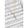 316L Stainless Steel Chain Gold Color North Star Model Women's Necklace - TJ-BKO10664