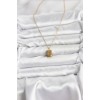316L Stainless Steel Chain Gold Color Minimal North Star Design Women's Necklace - TJ-BKO10683