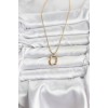 316L Stainless Steel Chain Gold Color Model Women's Necklace - TJ-BKO10688