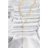 Gold-Colored Sun-Shaped Detailed 3-Piece Set Women's Necklace - TJ-BKO10692