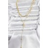 Gold-Colored Polar Star Model Detailed 3-Piece Set Women's Necklace - TJ-BKO10694