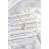316L Steel Chain Gold-Colored Hat Snowman Head Model New Year's Theme Women's Necklace - TJ-BKO10703