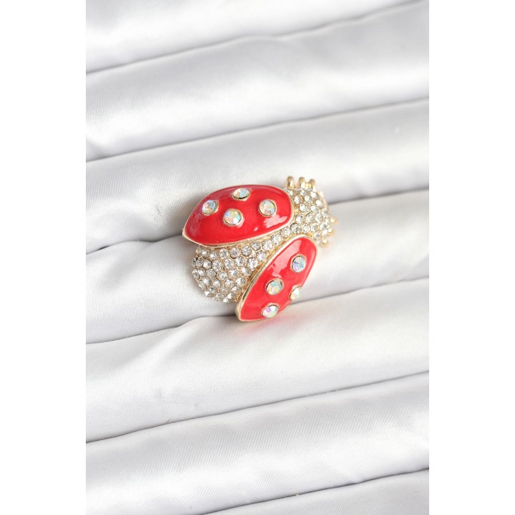 Ladybug Model Brooch - TJ-BR462