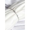 Snake Model Zircon Stone Silver Color Brass Waterway Women's Bracelet - TJ-BB8105