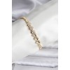 14K Gold-Plated Heart Design CM Women's Bracelet - TJ-BB8122