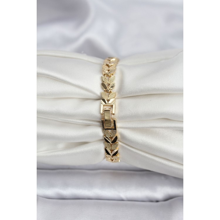 14K Gold-Plated Virgo Model CM Women's Bracelet - TJ-BB8127