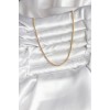 14K Gold-Plated Chain Model CM Women's Necklace - TJ-BKO10737